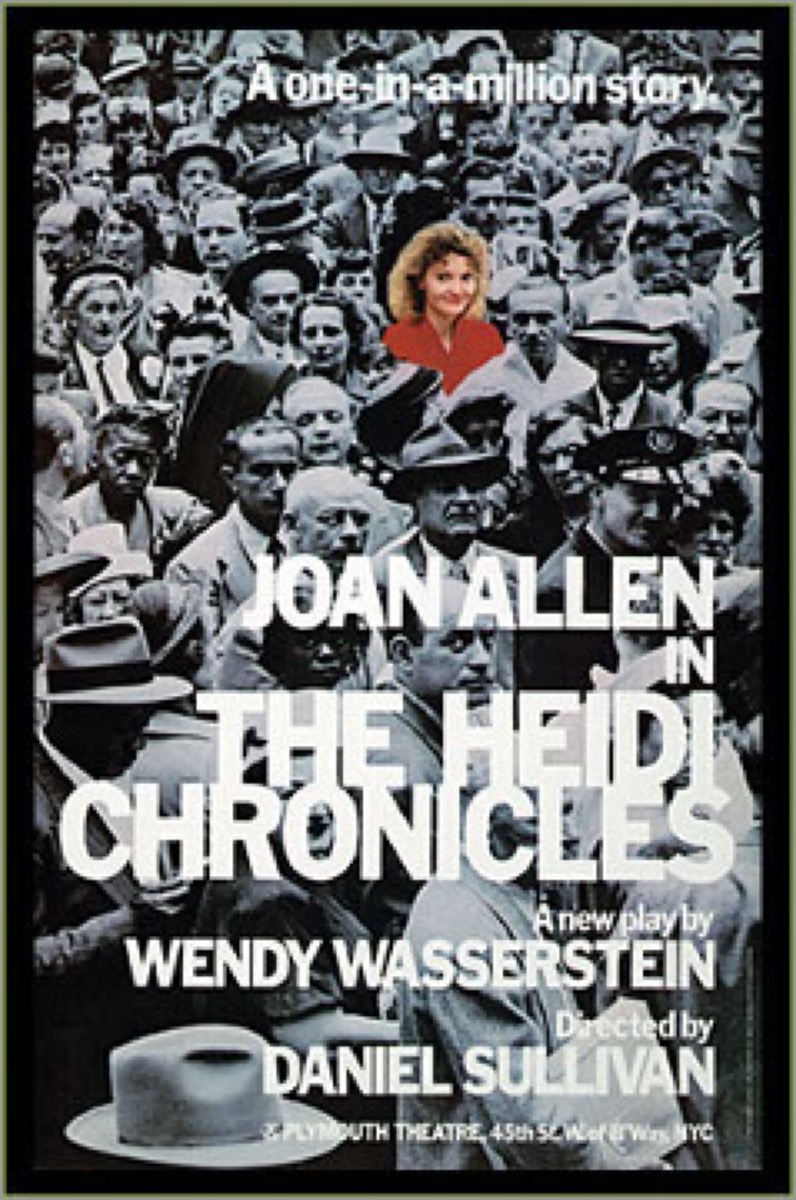 the heidi chronicles broadway poster