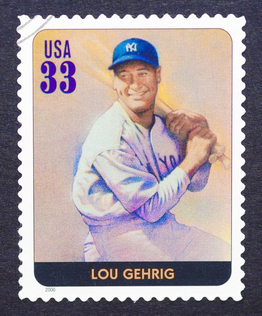 lou gehrig stamp als