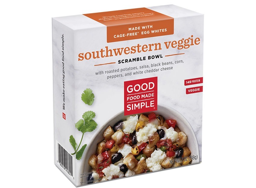 good food made simple southwestern veggie breakfast bowl