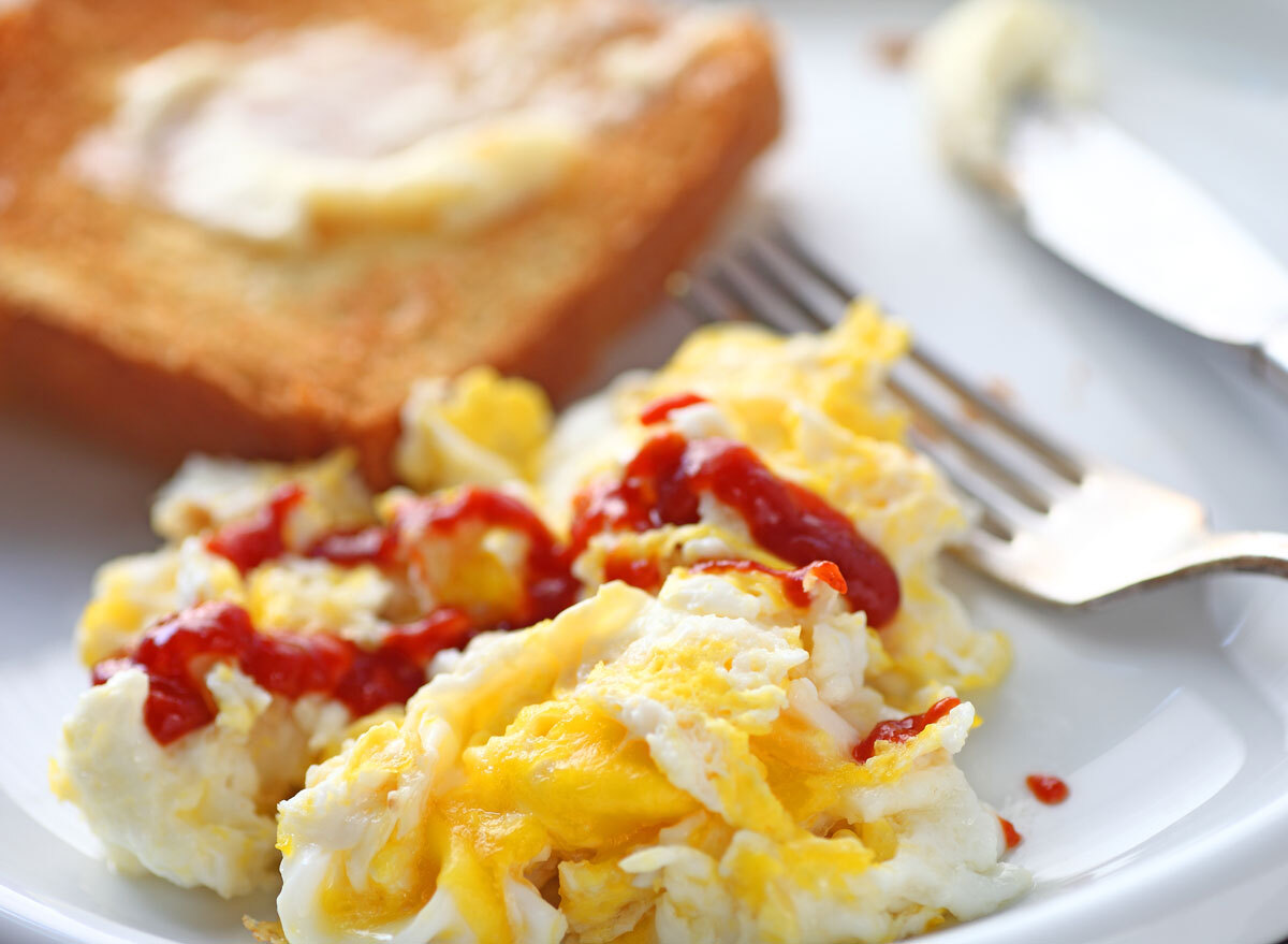 hot sauce scrambled eggs