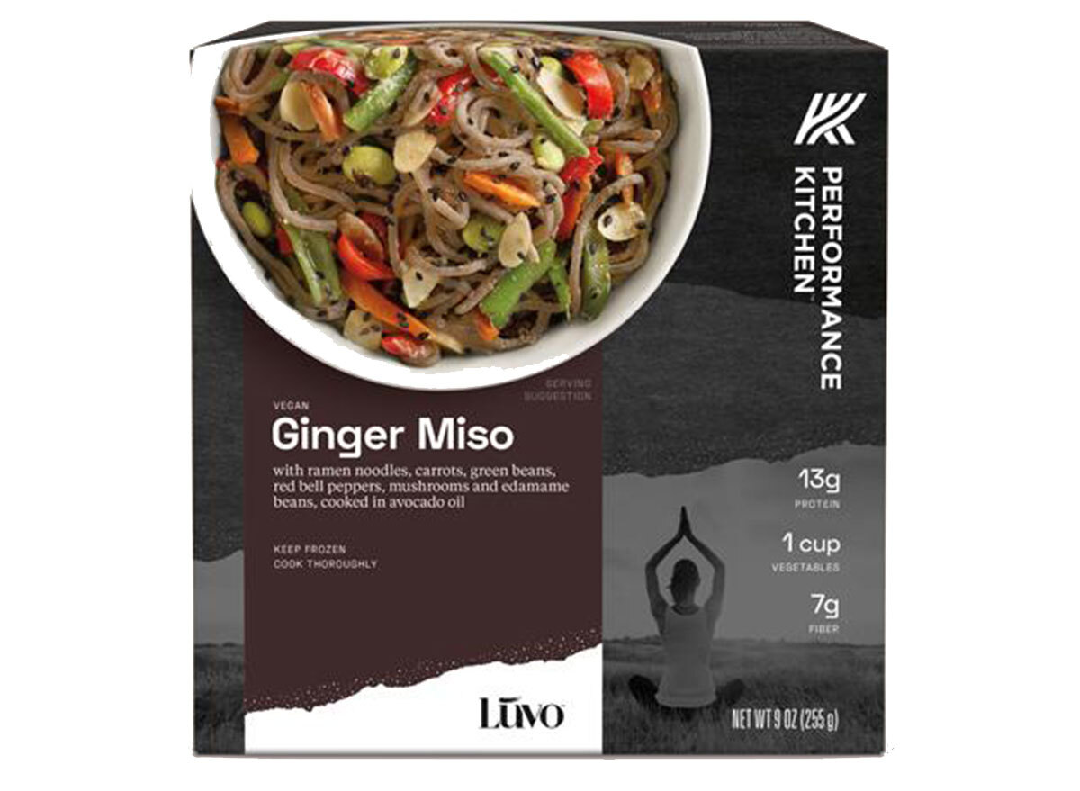 luvo ginger miso frozen meal