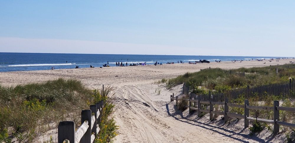 Long Island Beach in New Jersey