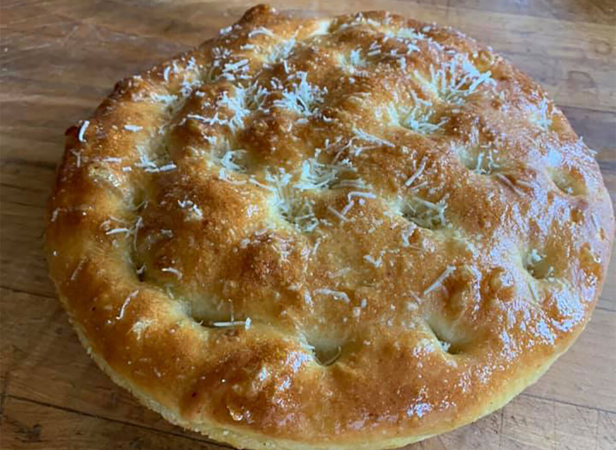 focaccia bread round