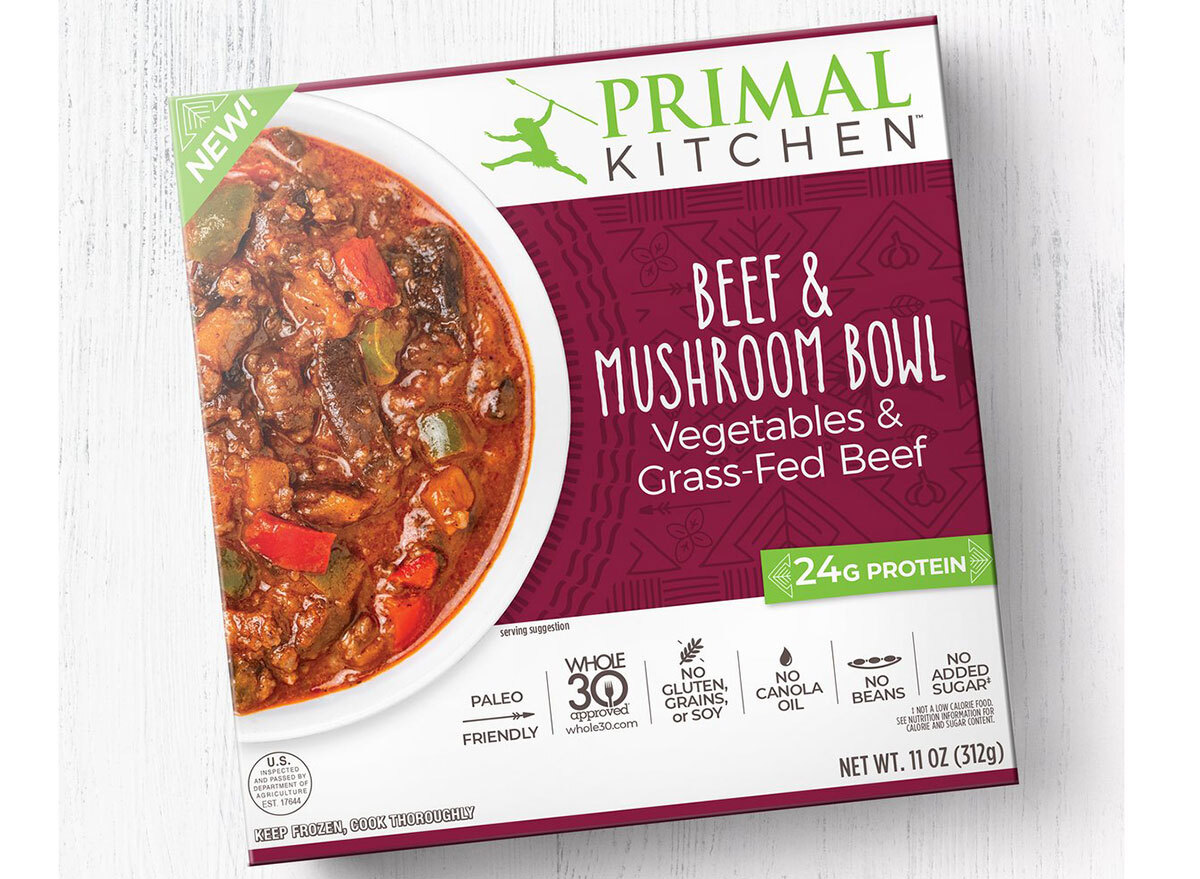 primal kitchen beef mushroom bowl