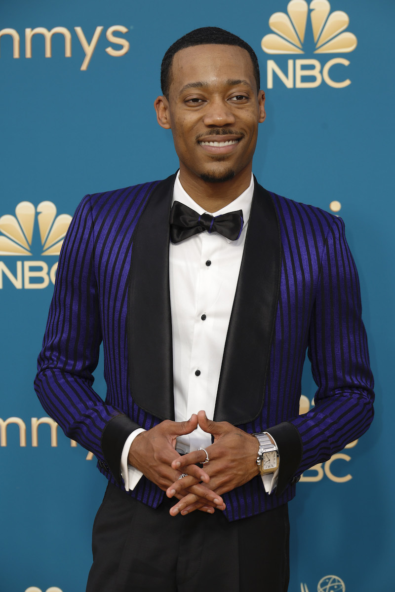 Tyler James Williams at the Emmy Awards in September 2022