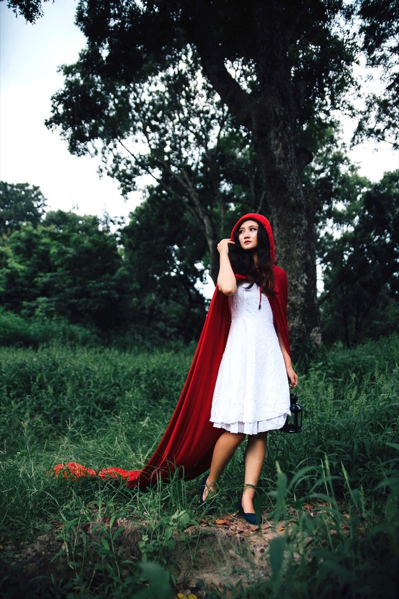 red riding hood costume, halloween diy costumes