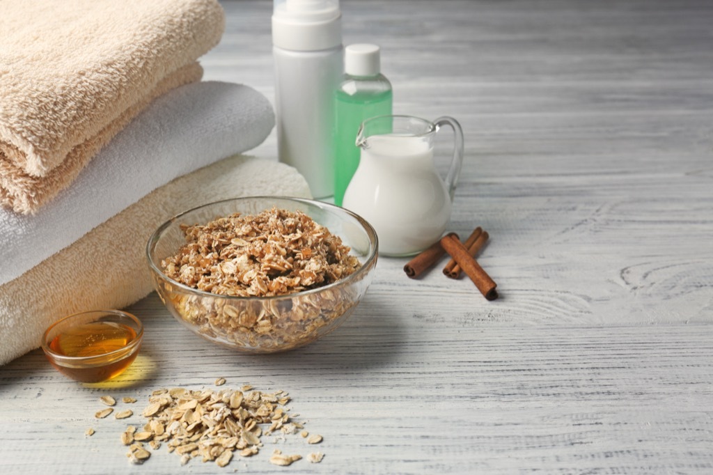 oatmeal bath products