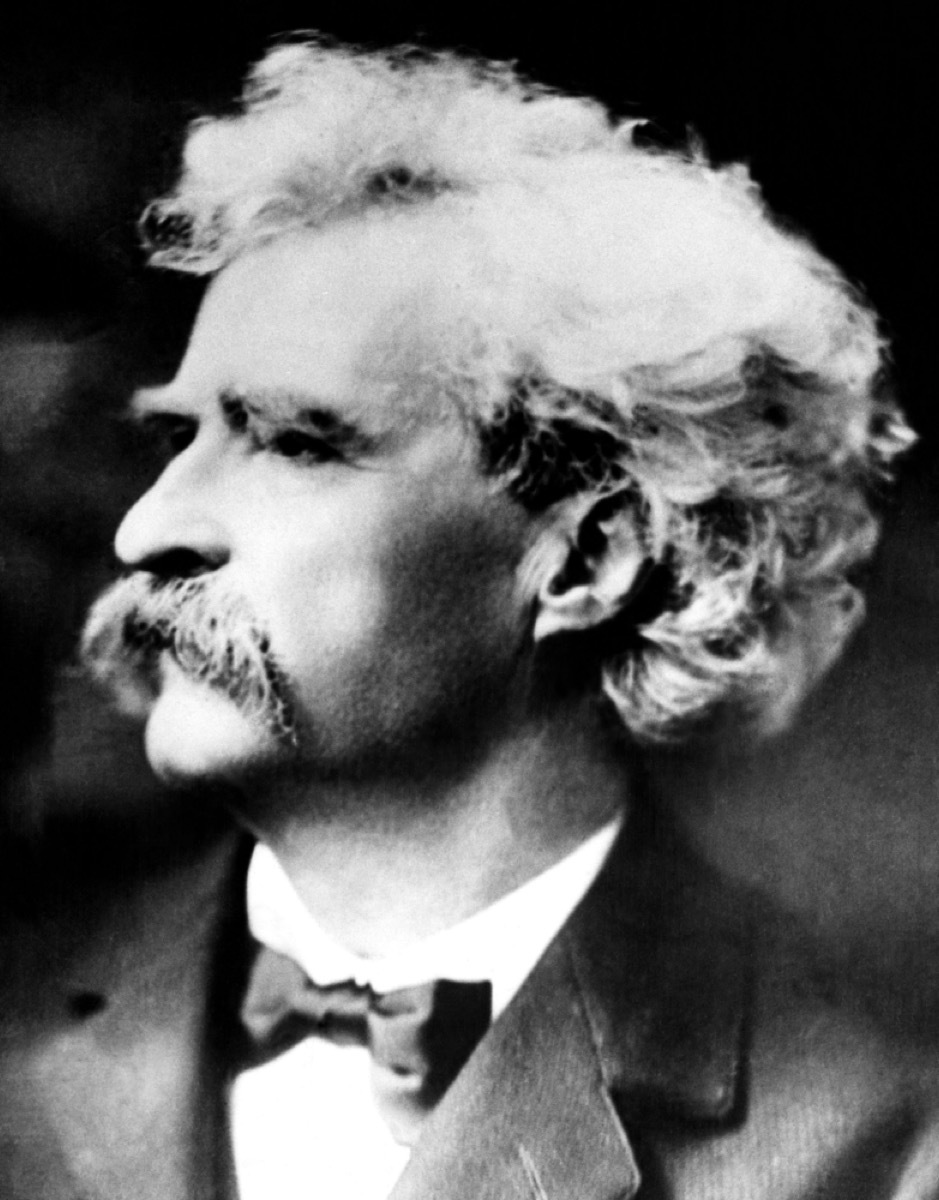 mark twain portrait, amazing coincidences