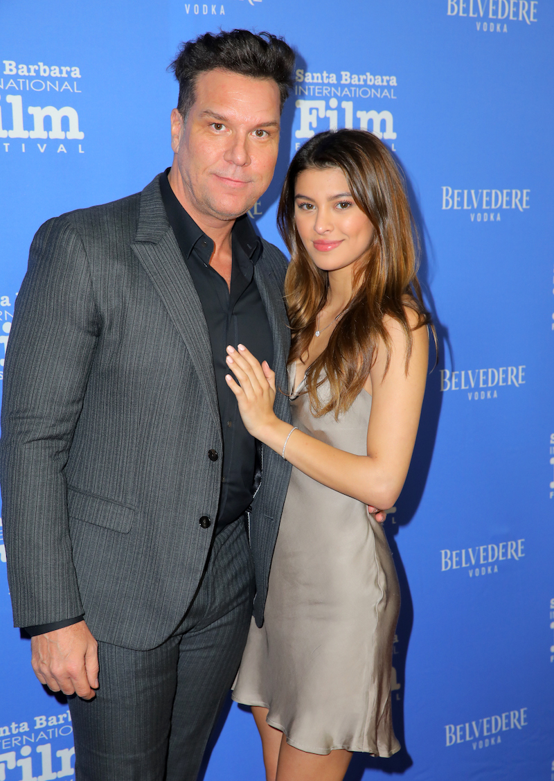 Dane Cook and Kelsi Taylor at the Santa Barbara International Film Festival in 2019