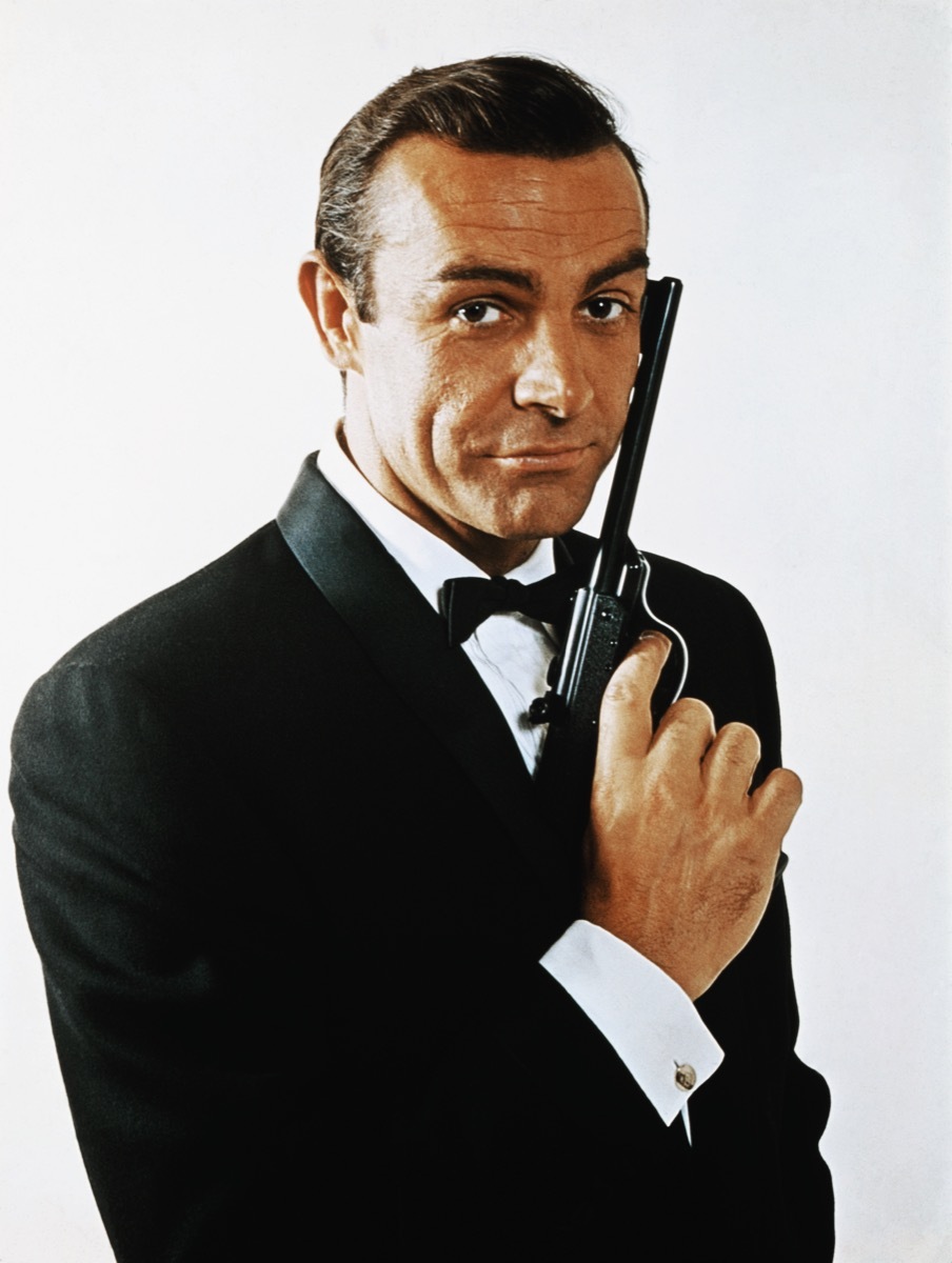 Sean Connery as James Bond in 1968