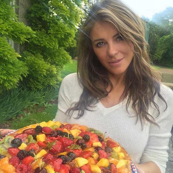 elizabeth hurley insta fruit