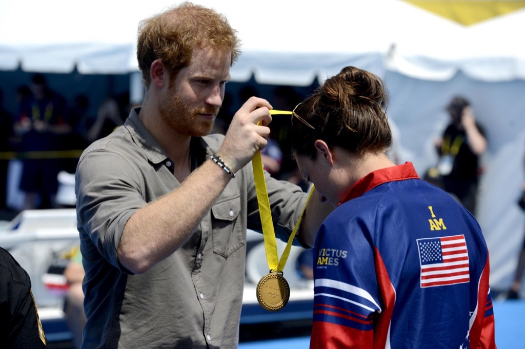 prince harry at invictus games