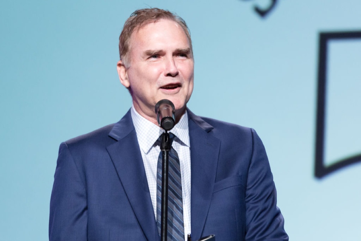 norm macdonald speaking at an event