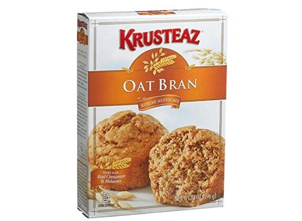 krusteaz oat bran  supreme muffin mix