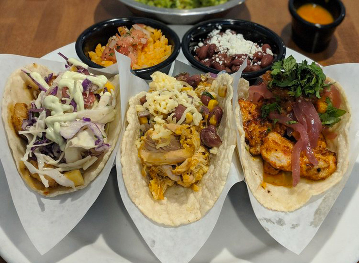 arizona cocina madrigal set of three tacos