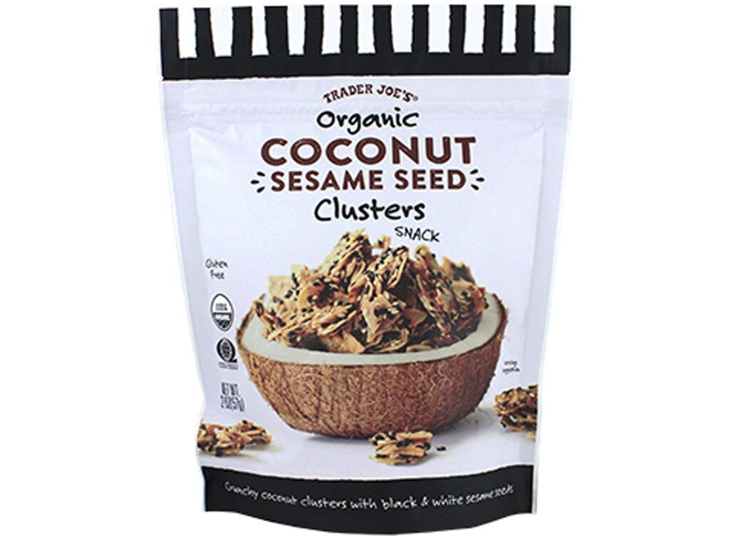 Trader joes coconut seasame cluster