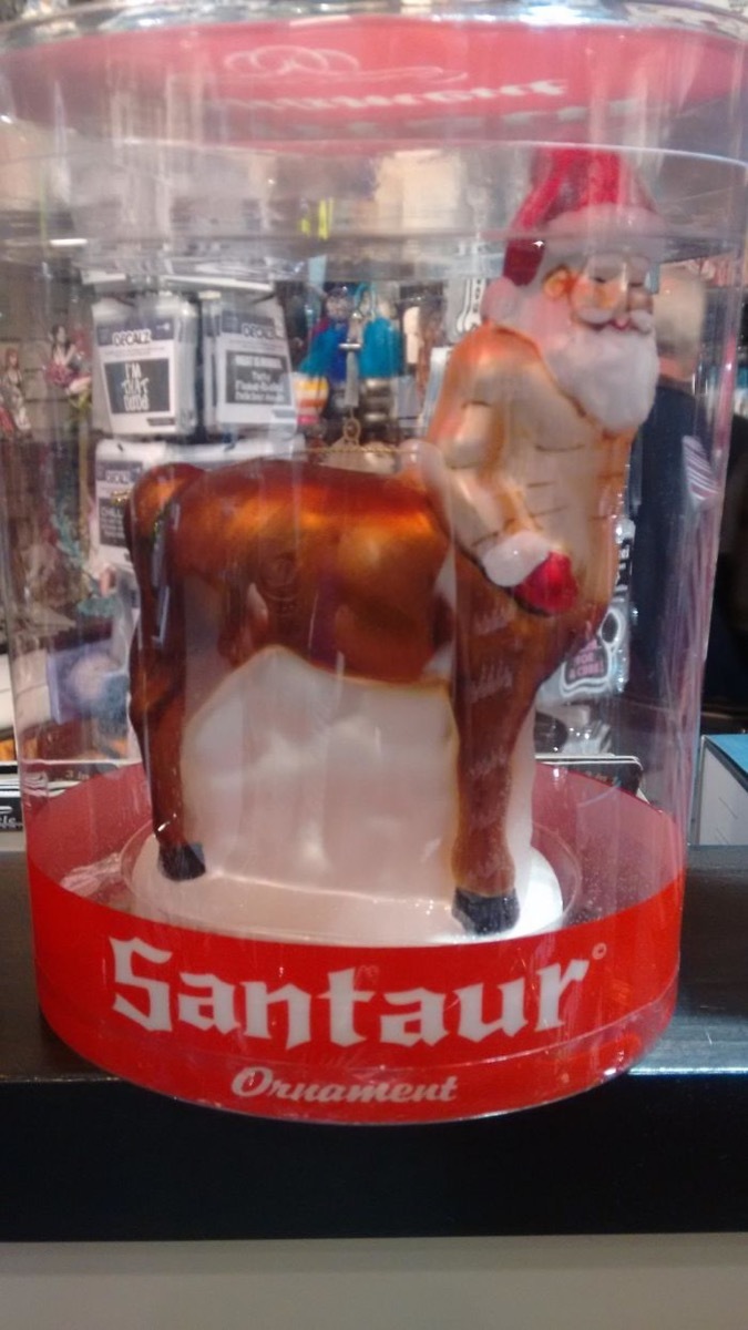 Santaur ornament christmas fails