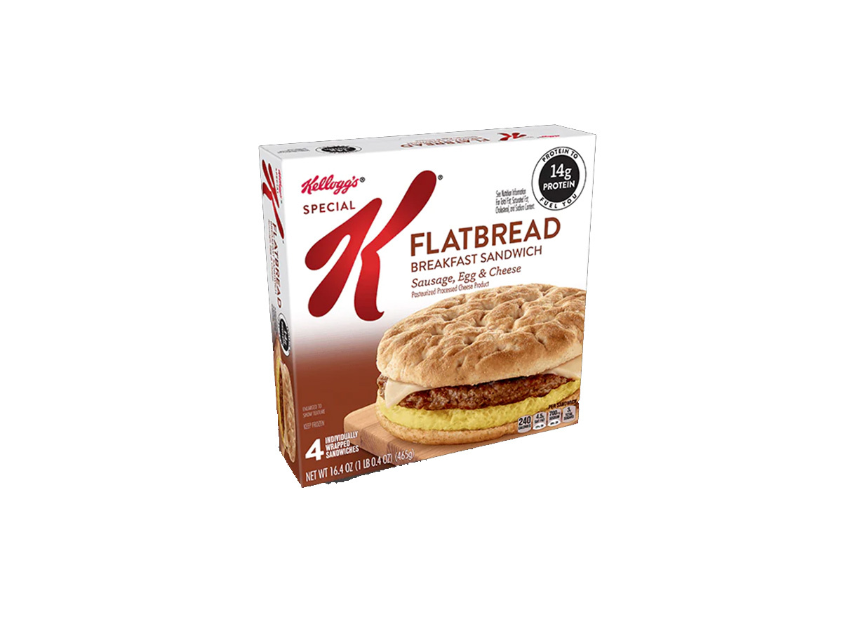 special k breakfast flatbread