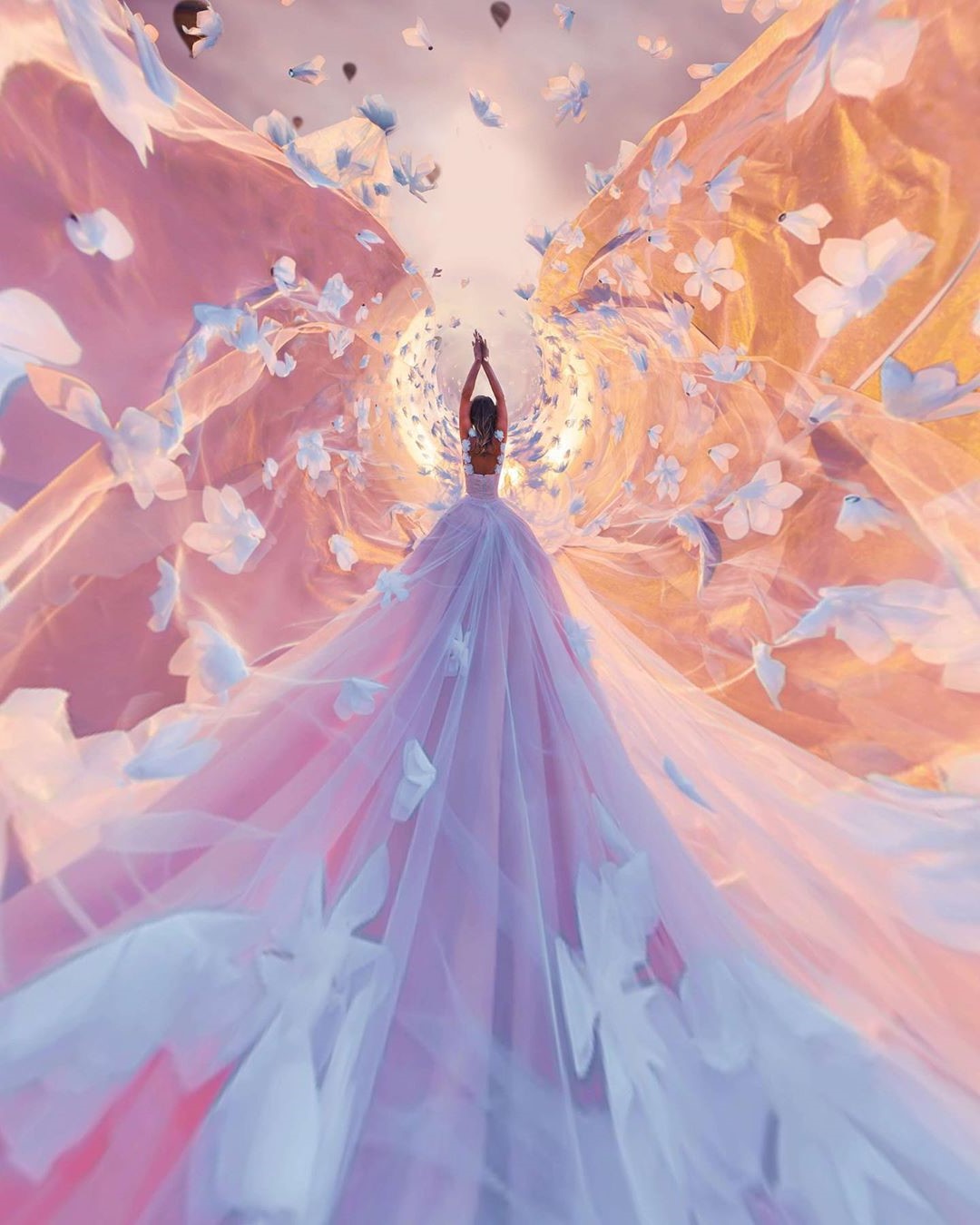 Photographer Shoots Dreamy Gowns Against Jaw-Dropping Scenery #6 | Her Beauty