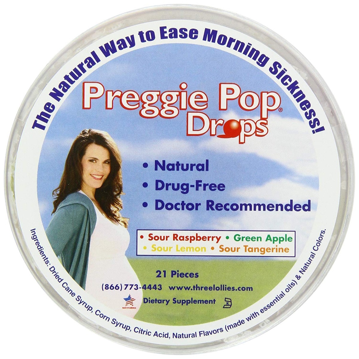 package of preggie pop drops, gifts for pregnant people