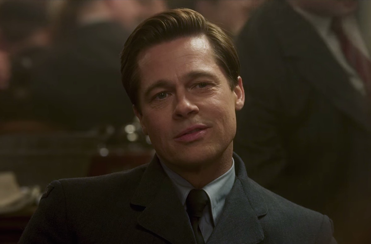 brad pitt in allied