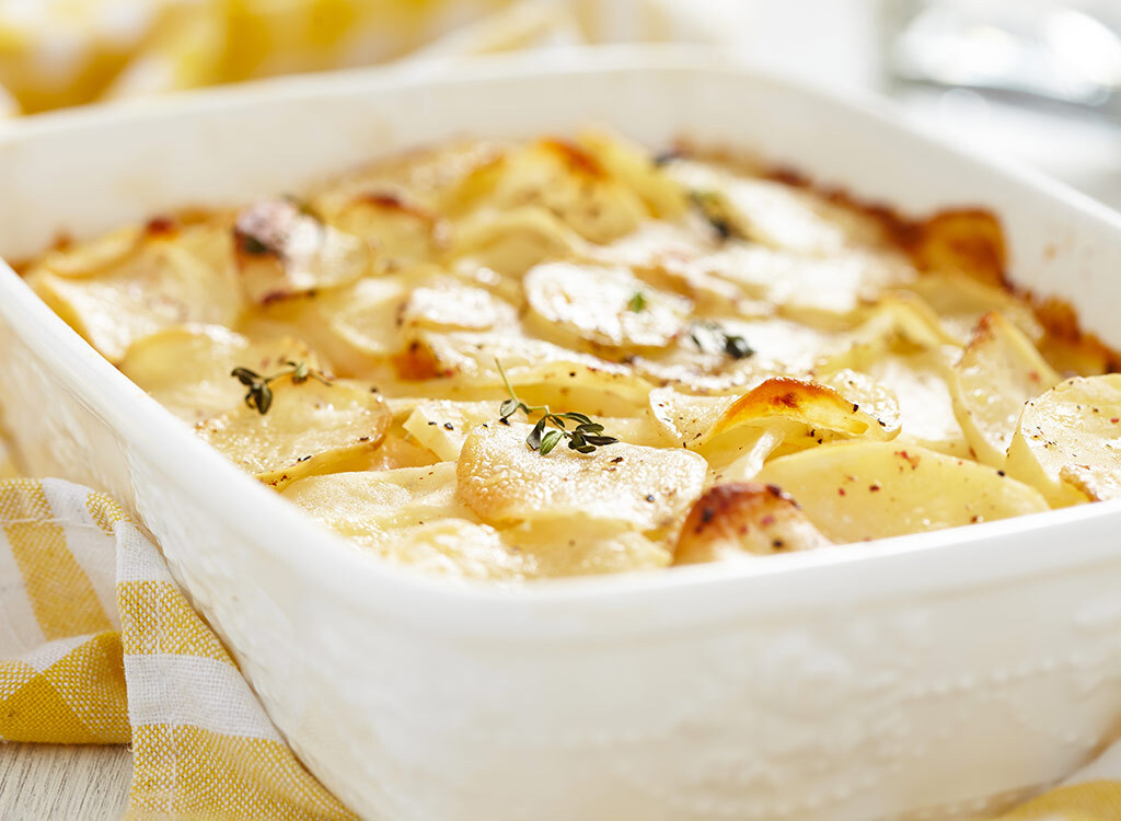 Scallopped potatoes