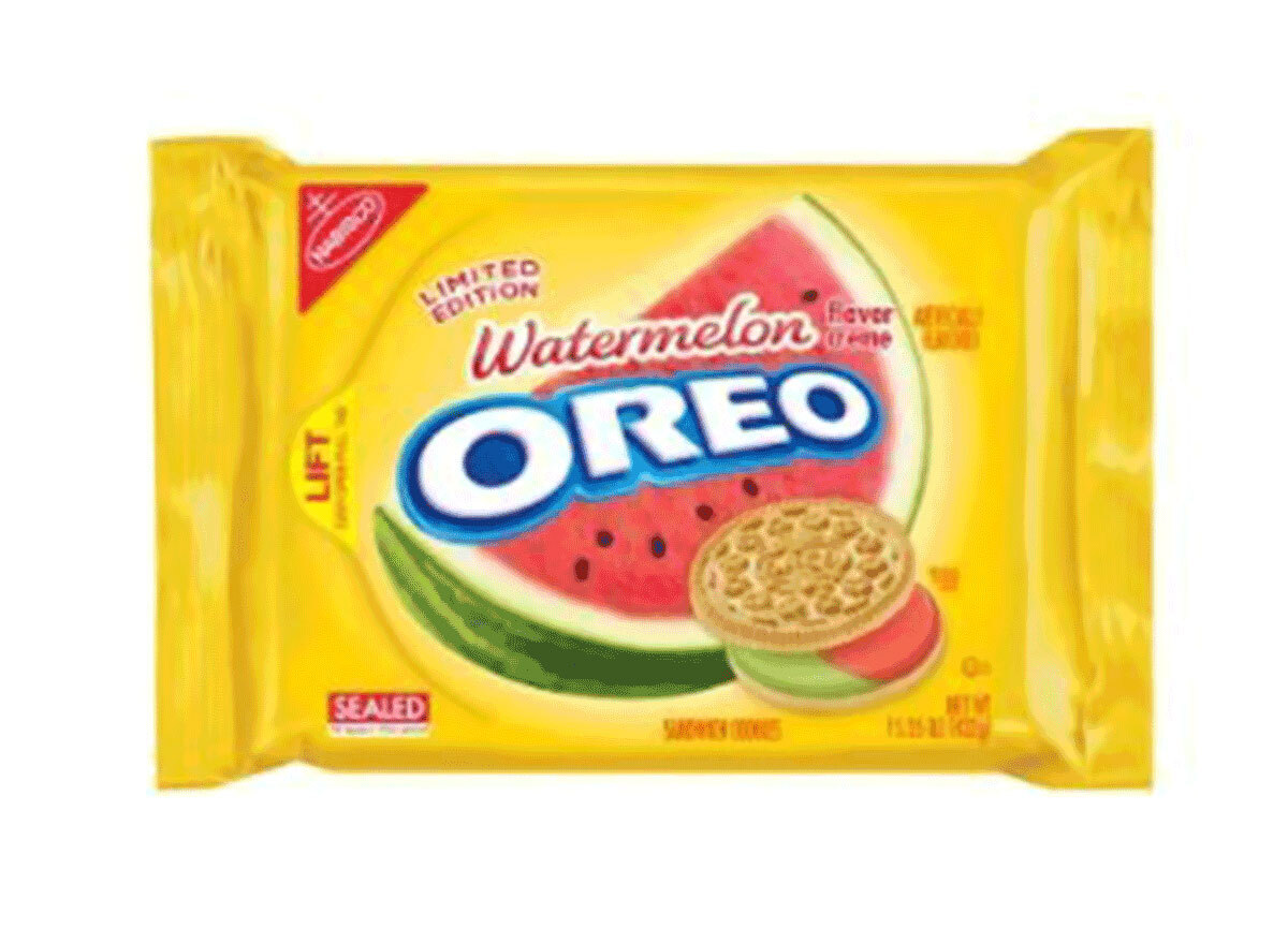 watermelon flavored creme oreo pack limited edition