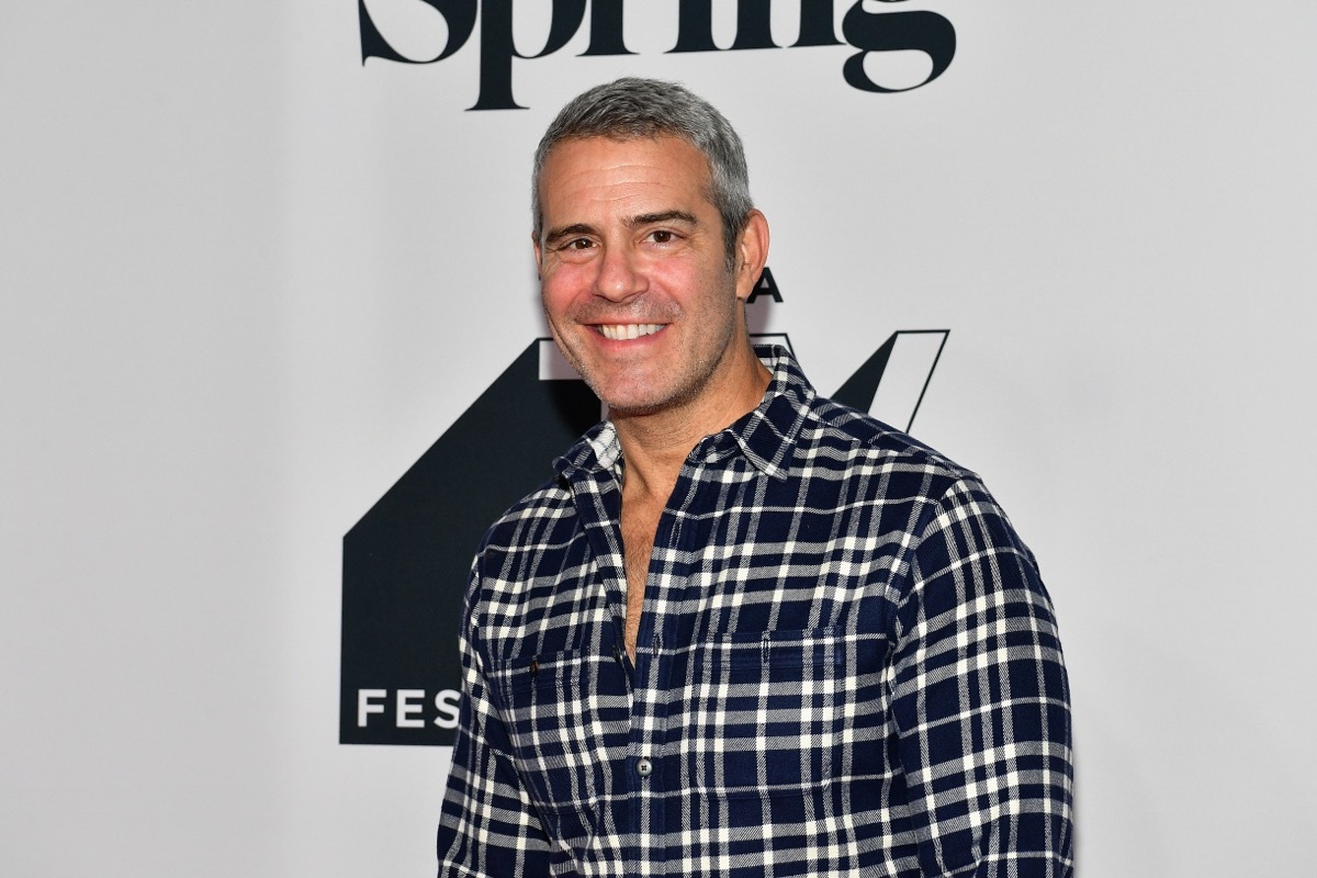 andy cohen on red carpet