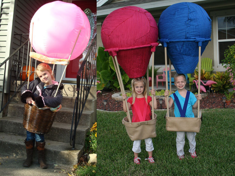 Hot Air Ballon Costume - Hilarious ideas for kids' Halloween costumes