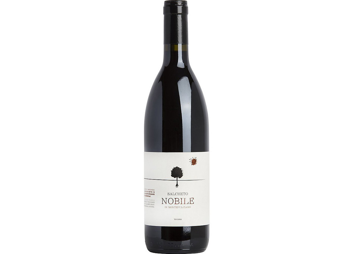 salchetto vino nobile in bottle