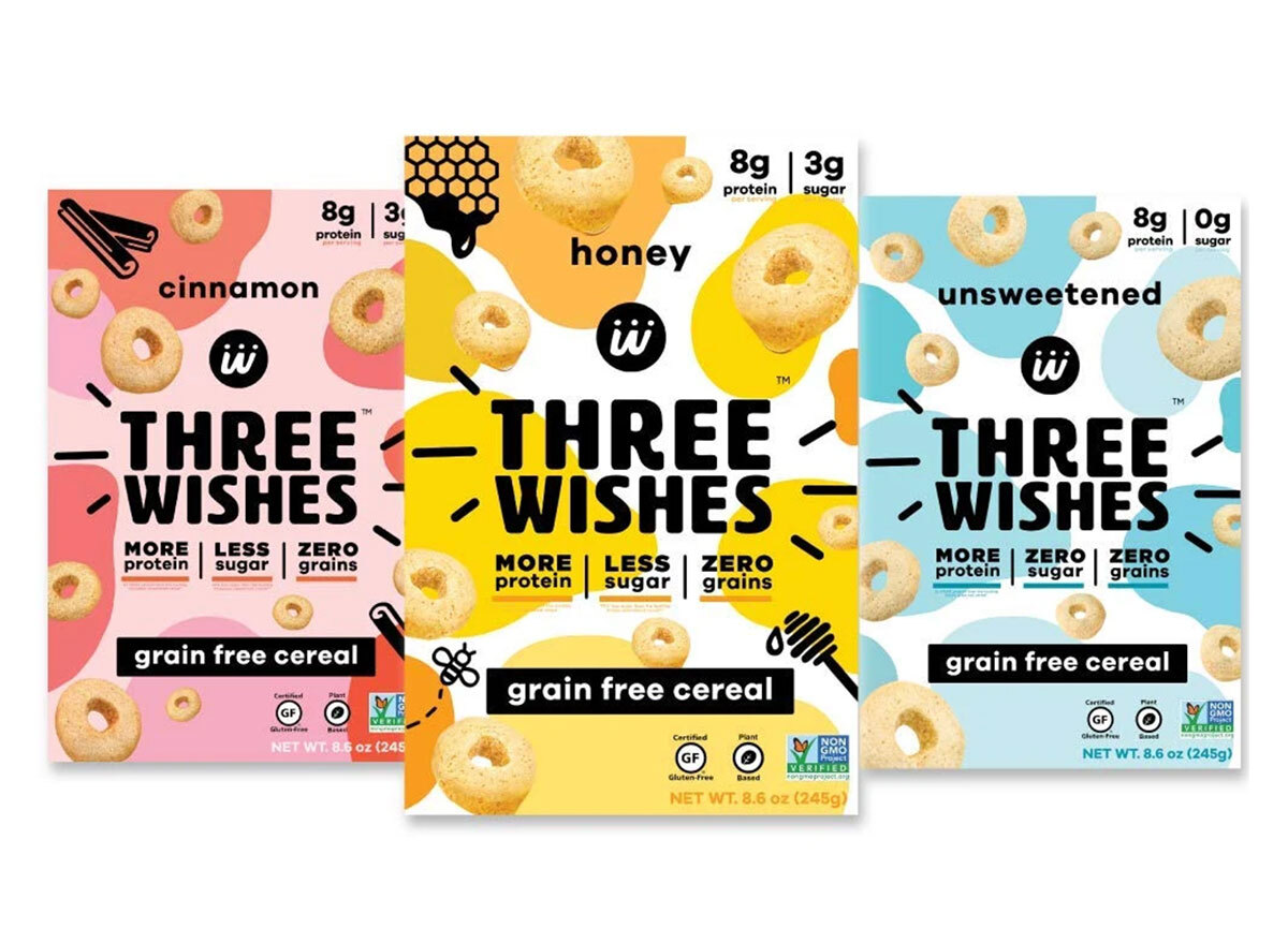 three wishes grain free cereal