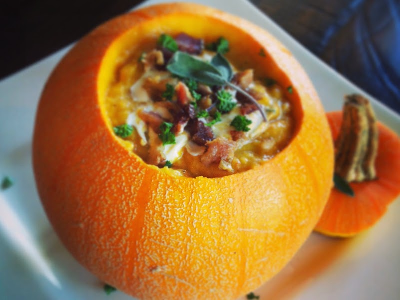 2.  Roasted Pumpkin Sage Soup - Top 10 Pumpkin Recipes to Try This Fall