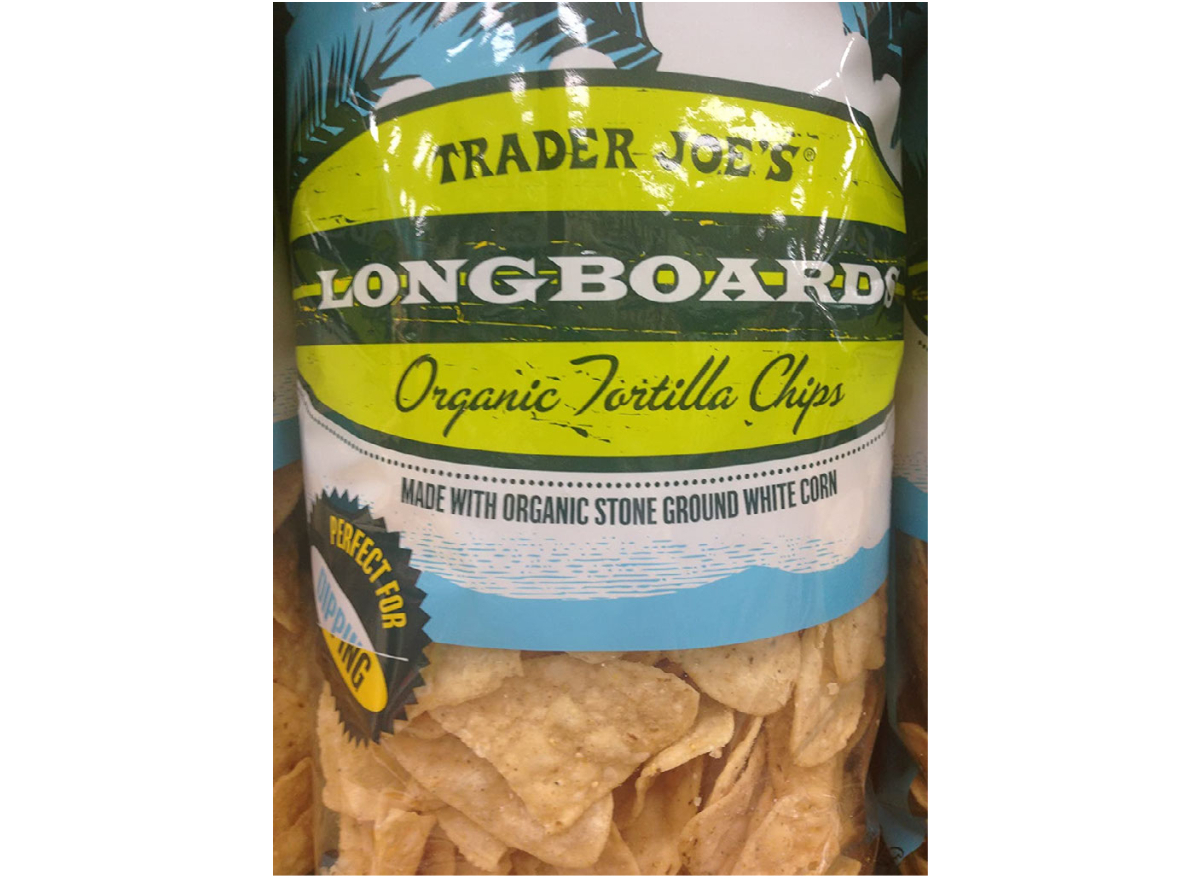 Trader Joe's Longboards Organic Tortilla Chips