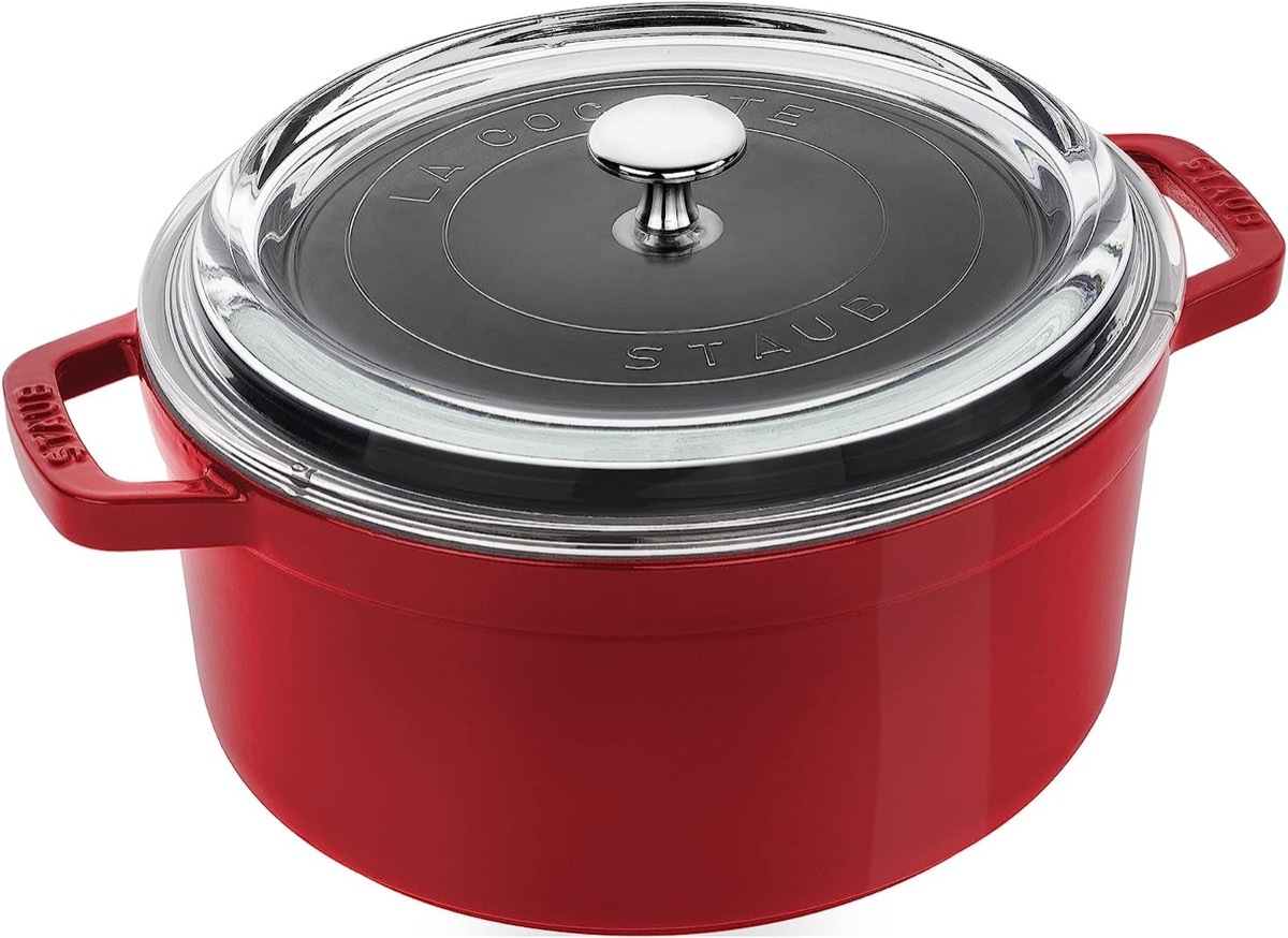 Staub cast iron Dutch Oven on Amazon