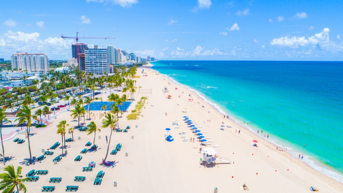 Fort Lauderdale Beach. Florida. USA.