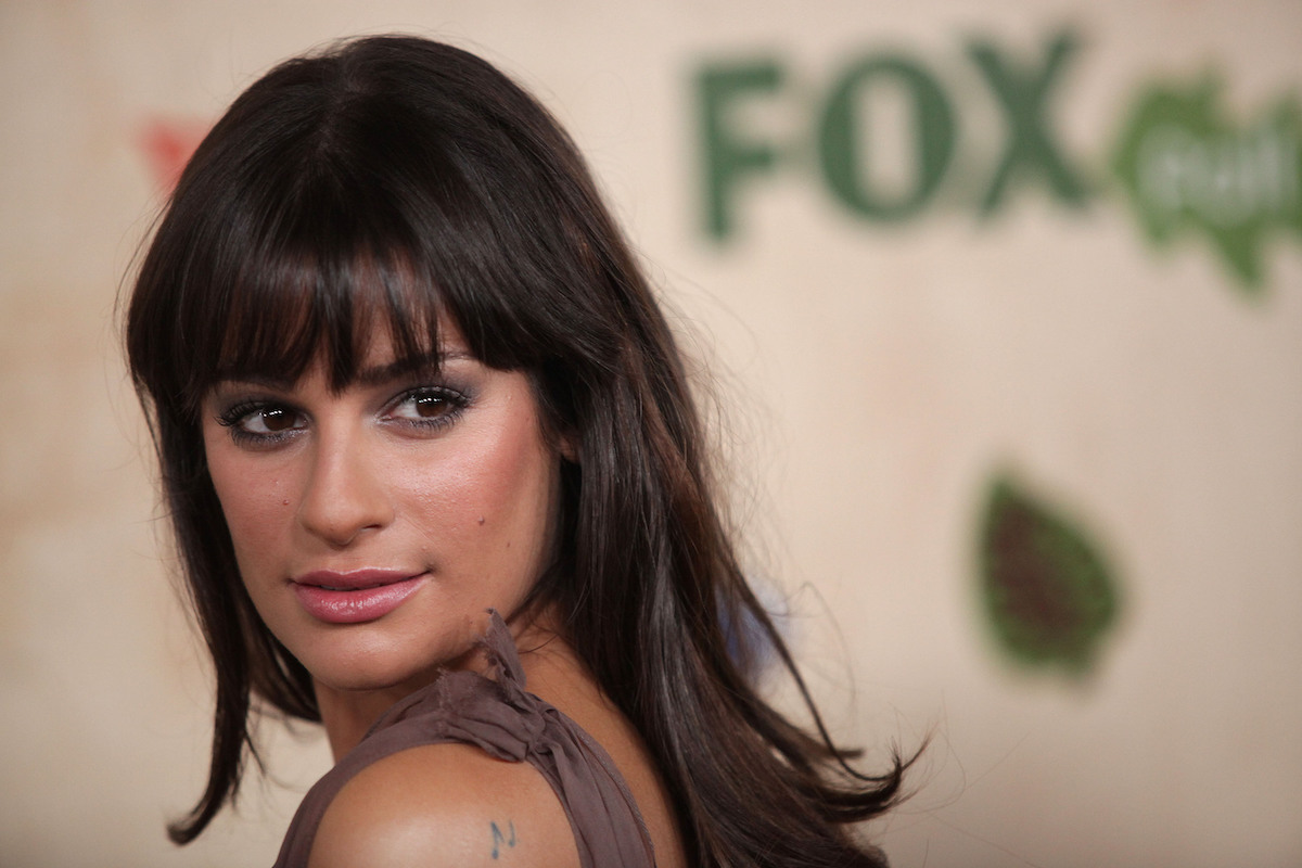 Lea Michele at the FOX Fall Eco-Casino Party in 2011