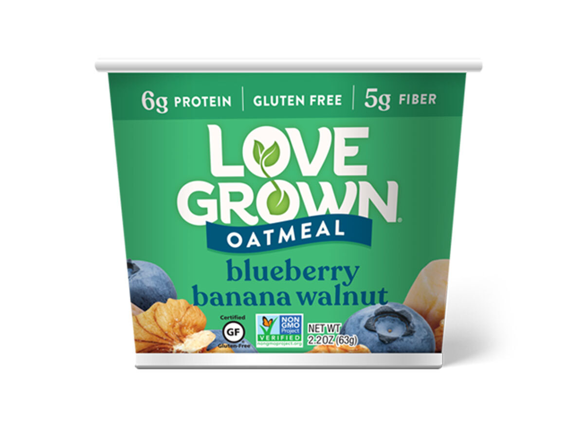 love grown blueberry banana walnut oatmeal