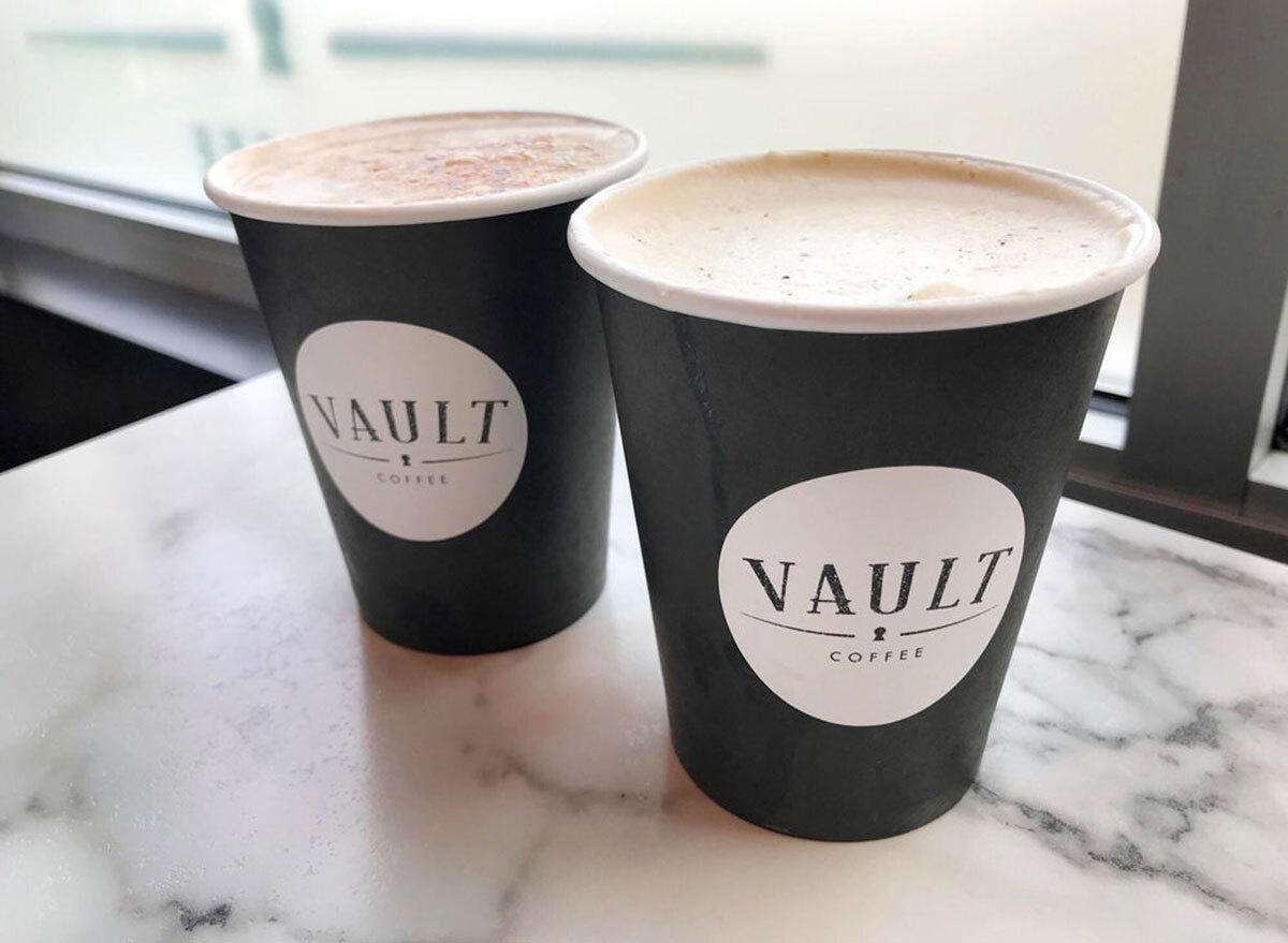 vault coffee cups