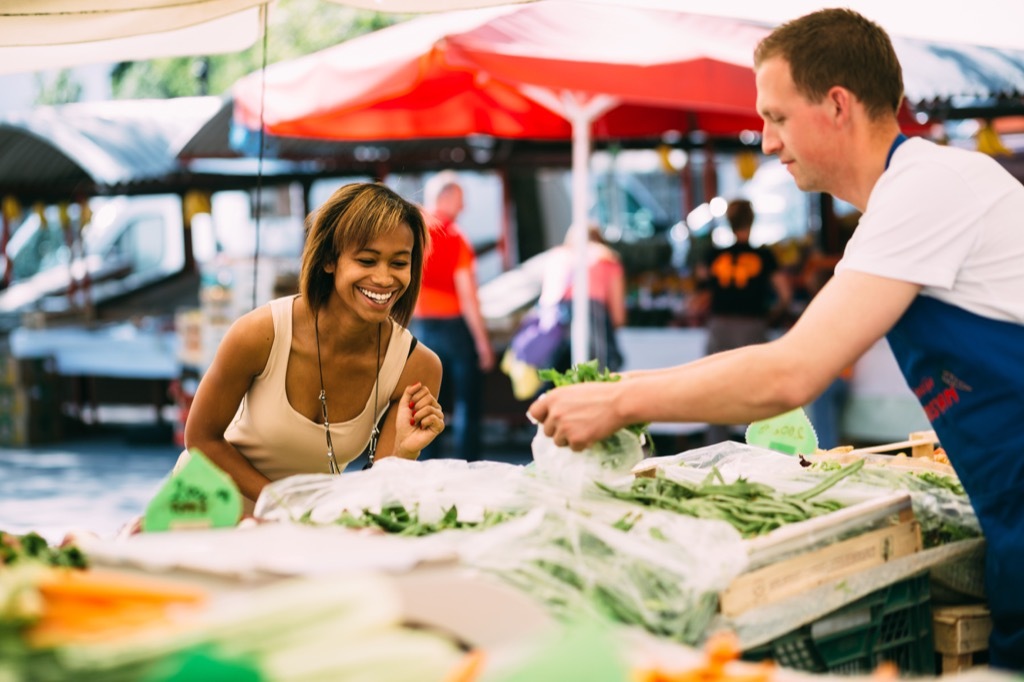 farmer's market, organic, produce, environment