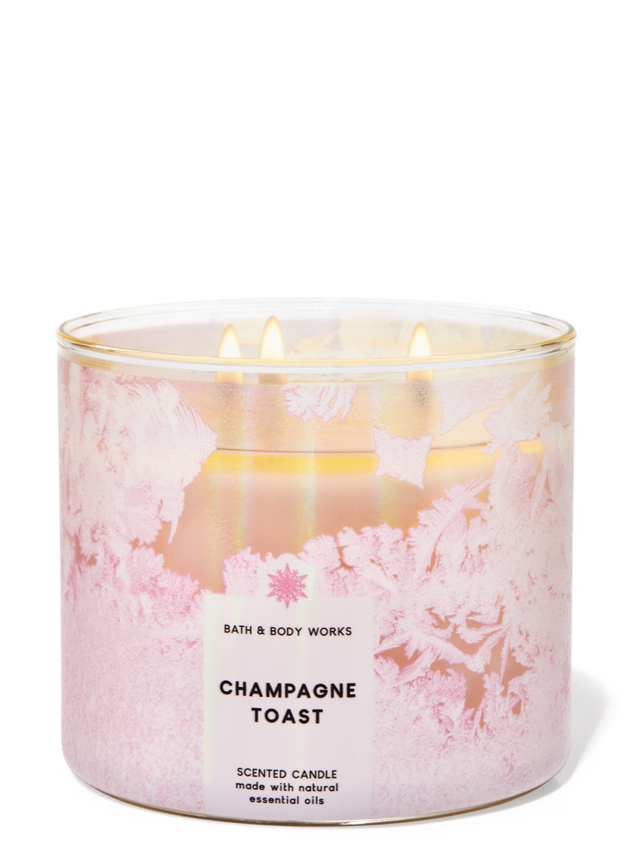 Champagne Toast Candle