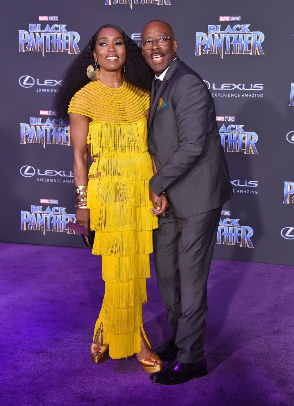 Angela Bassett and Courtney B. Vance  