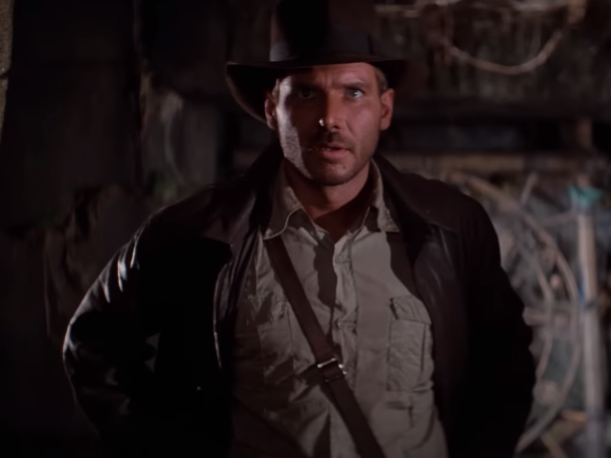 Harrison Ford in Raiders of the Lost Ark