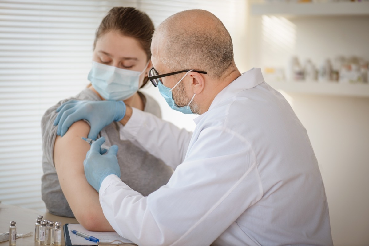 doctor and patient in a medical office