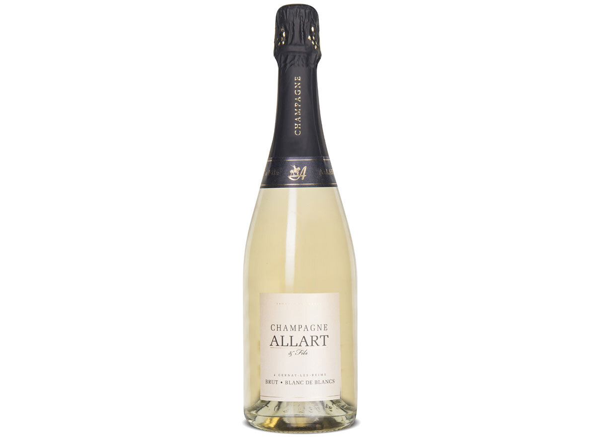 Champagne allart champagne bottle