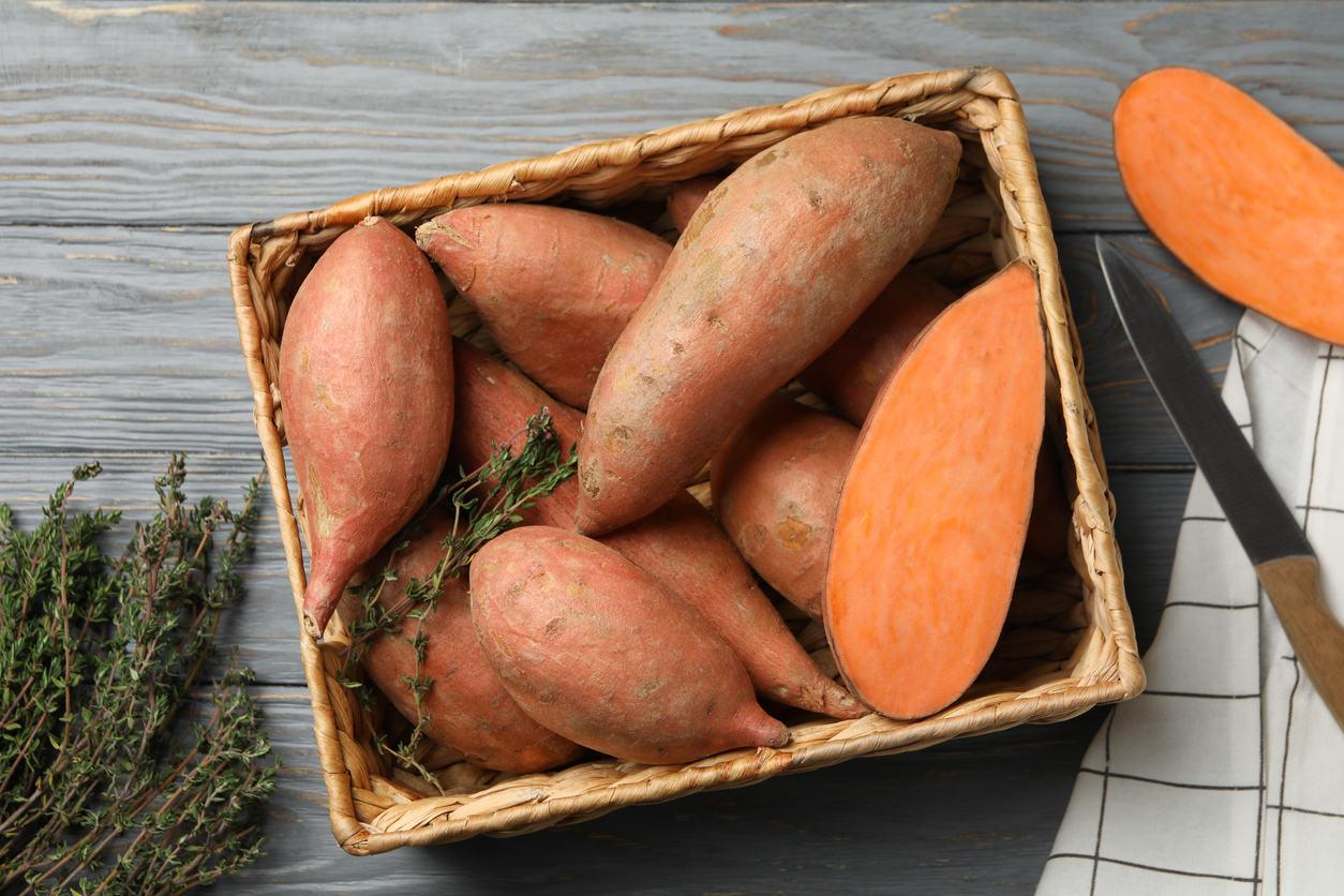 Sweet potatoes 