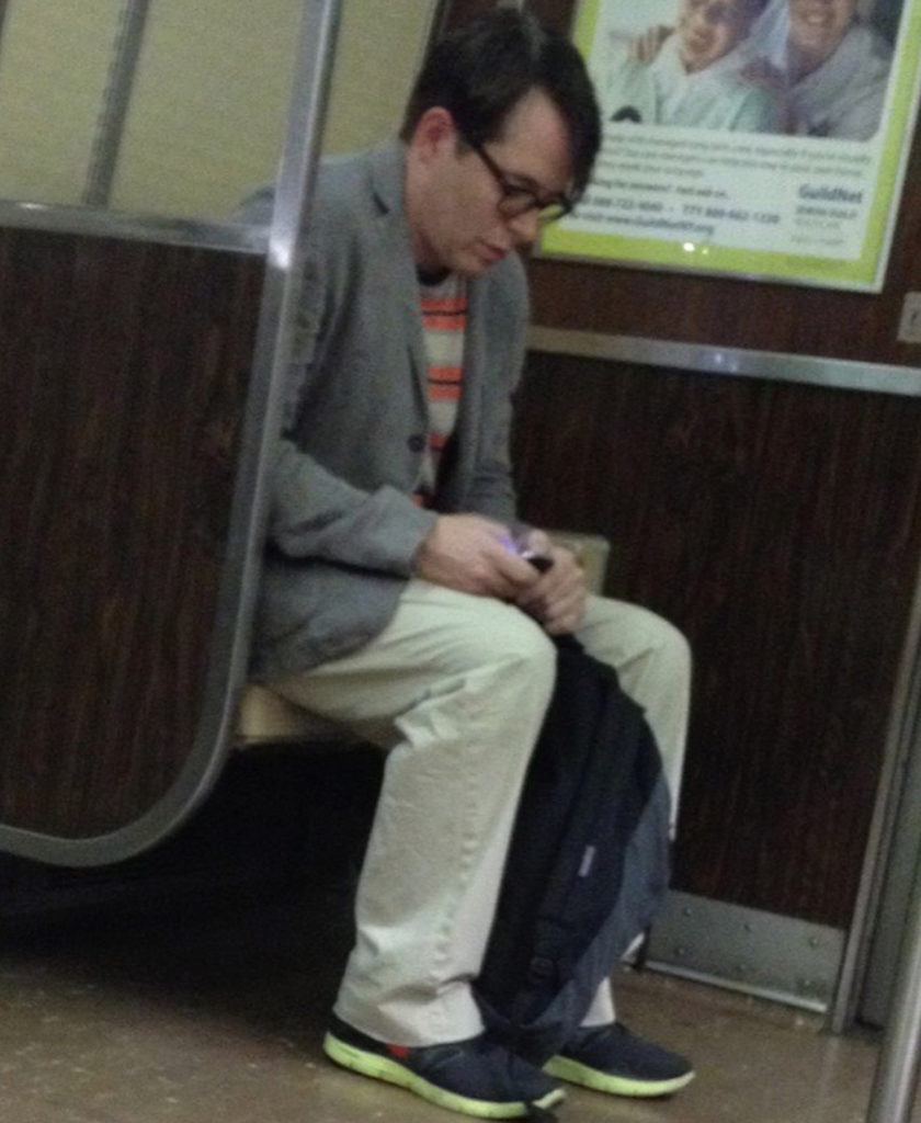 Matthew Broderick Celebrities Using Public Transportation