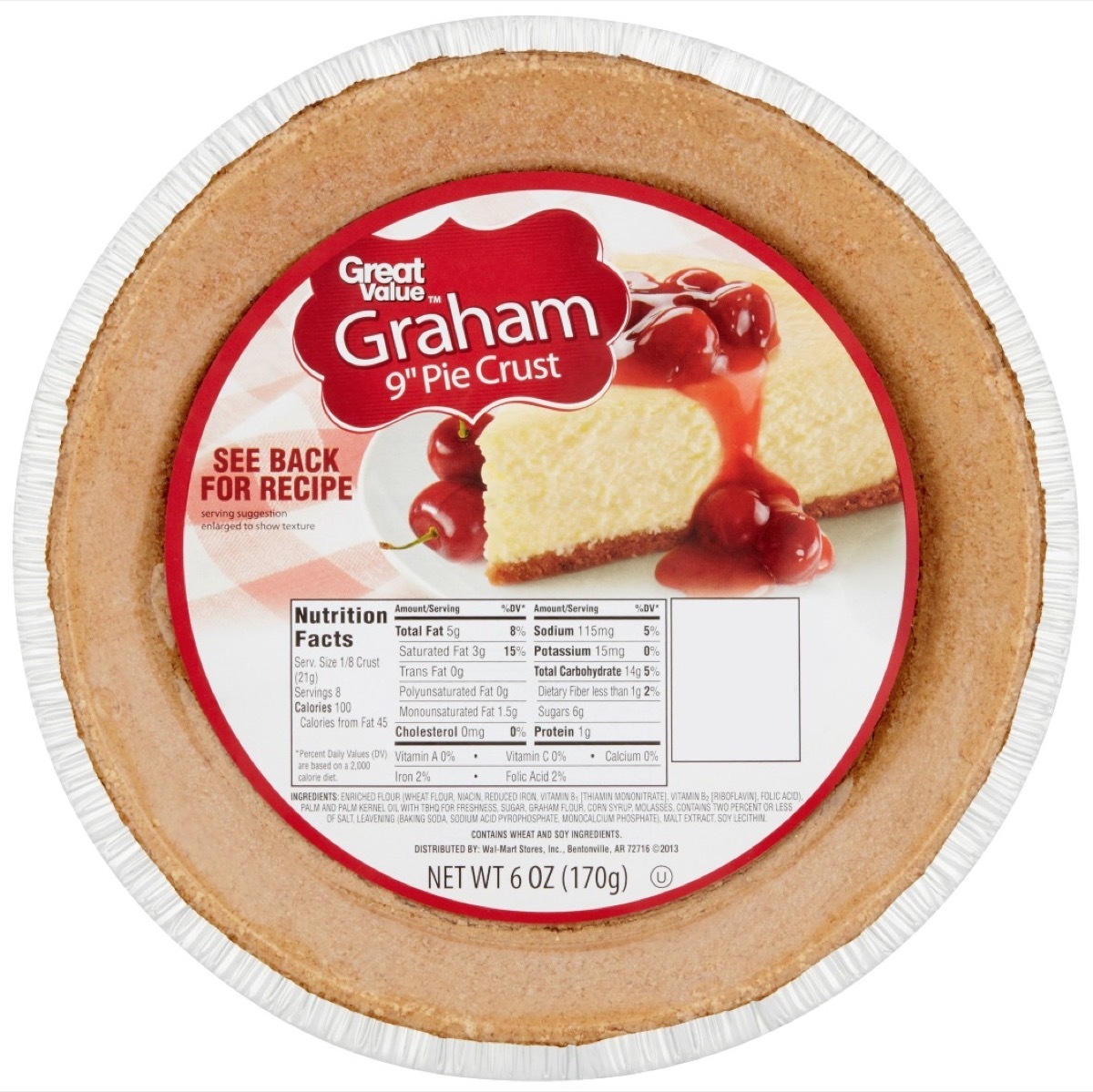 Walmart Great Value Pie Crusts