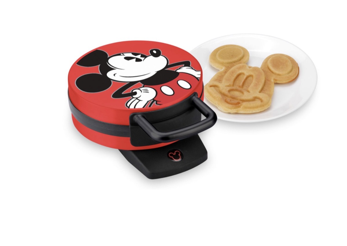 Mickey Mouse waffle maker