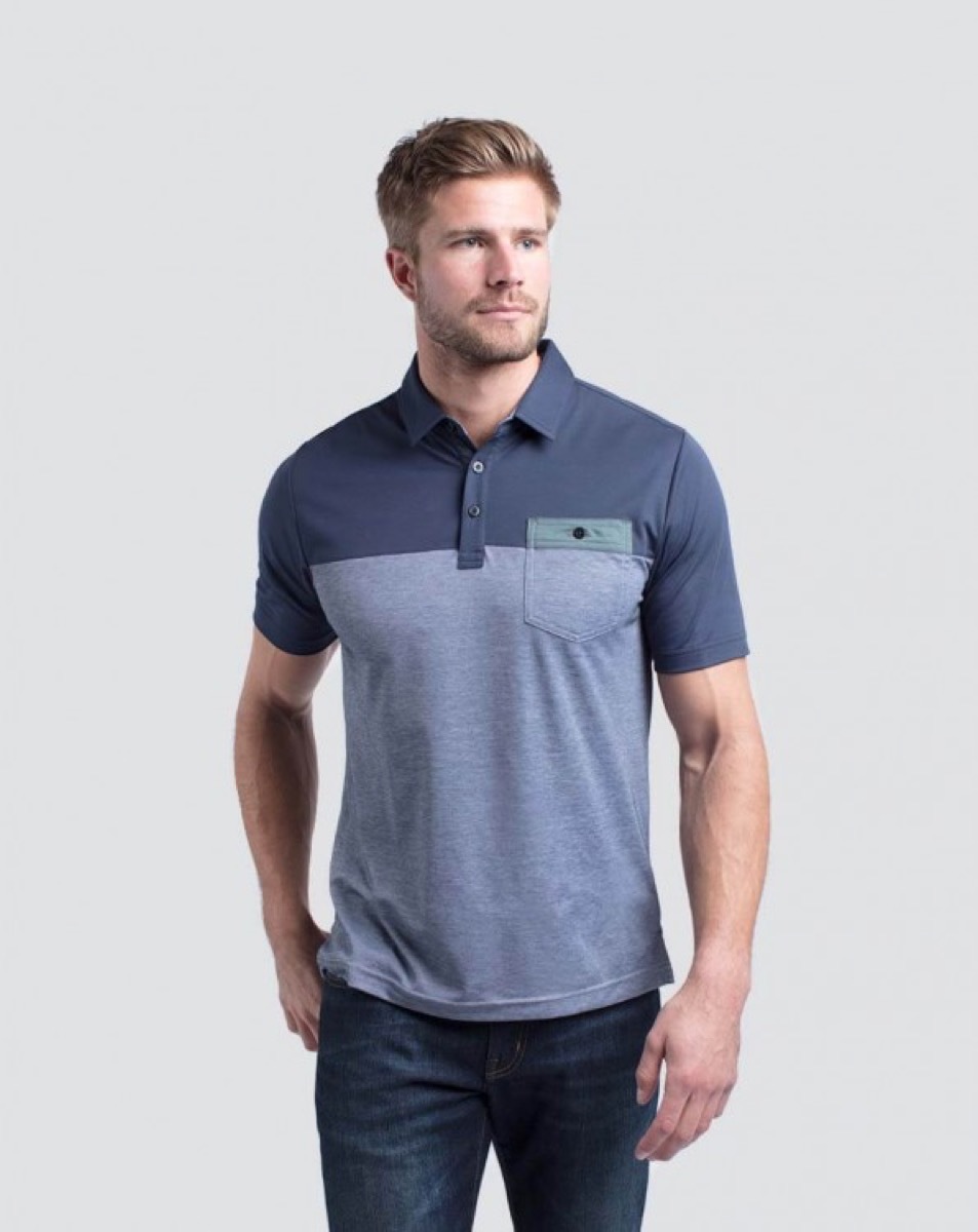 travis mathew golf shirt