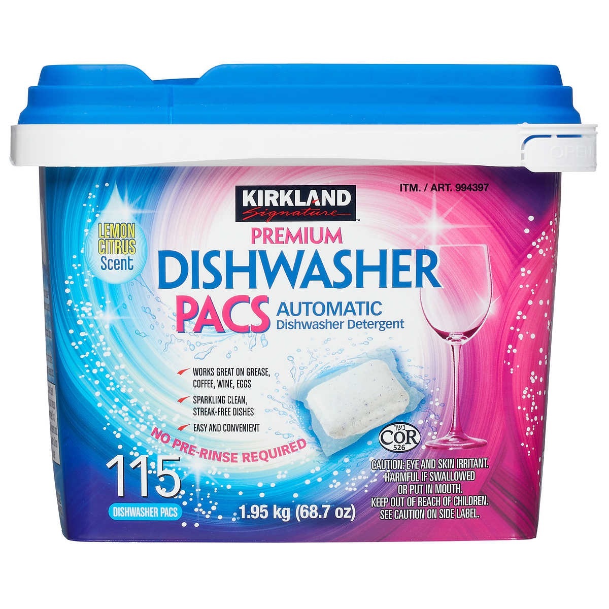 Costco Dishwasher Pacs {Costco Store-Brand}